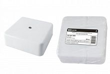 SQ1401-0901 Коробка распаячная КР 50х50х20 ОП белая, IP40, инд. штрихкод TDM
