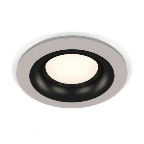 Комплект встраиваемого светильника Ambrella light Techno Spot XC7623002 SGR/PBK серый песок/черный полированный (C7623, N7011) в г. Санкт-Петербург 