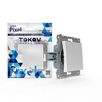TKE-PX-P1-C01-IP44 Переключатель 1-кл. СП Pixel IP44 механизм бел. TOKOV ELECTRIC 