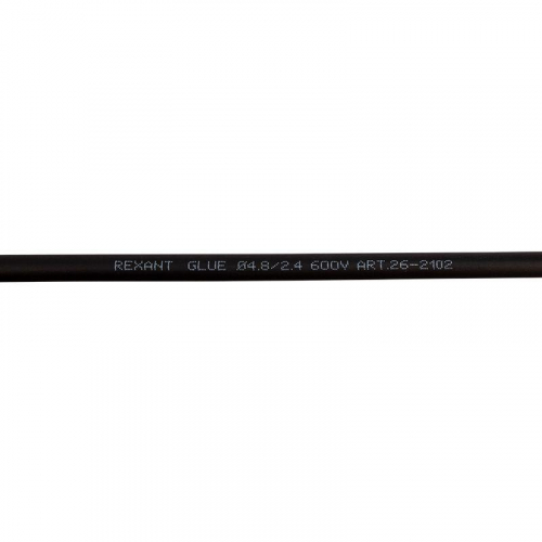 Трубка термоусаживаемая двухстенная клеевая 4.8/2.4мм (уп.10шт) по 1м черн. Rexant 26-2102 в г. Санкт-Петербург 