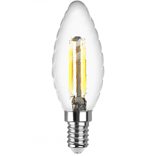Лампа светодиодная филаментная REV TC37 E14 5W 2700K DECO Premium свеча на ветру 32430 0 в г. Санкт-Петербург  фото 2