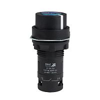362141 Переключатель 2 положения OptiSignal Compact D22 С7-SK-210 черн. с ключом 1НО XB7NG21 КЭАЗ 