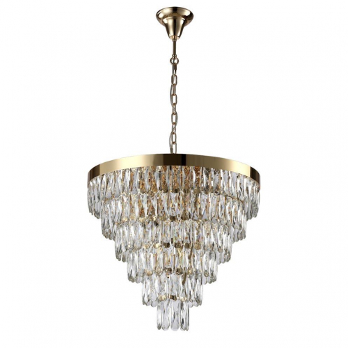 Подвесная люстра Crystal Lux Abigail SP-PL15 D620 Gold/Transparent в г. Санкт-Петербург 