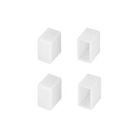040816 Заглушка WPH-FLEX-0613-SIDE WHITE глухая силикон Arlight 