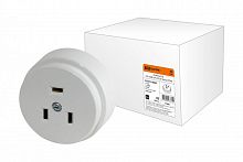 SQ1812-0005 Розетка РШ 32А 250В 2Р+РЕ ОУ белая TDM