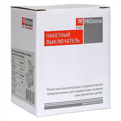 Выключатель пакетный 1-кл. 63А IP00 ПВ2-63 М3 исп.1 черн. EKF pv-2-63-1 в г. Санкт-Петербург  фото 9