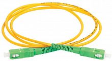 Патч-корд оптический коммутационный соединительный для одномодового кабеля (SM); 9/125 (OS2); SC/APC-SC/APC (Simplex) (дл.10м) ITK FPC09-SCA-SCA-C1L-10M в г. Санкт-Петербург 