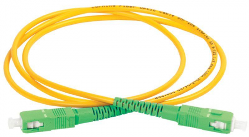 Патч-корд оптический коммутационный соединительный для одномодового кабеля (SM); 9/125 (OS2); SC/APC-SC/APC (Simplex) (дл.5м) ITK FPC09-SCA-SCA-C1L-5M в г. Санкт-Петербург 