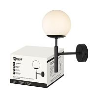 4690612063713 Светильник AURORA ONE-G9-BL 1хG9 настен. под лампу плафон матов./корпус черн. IN HOME 