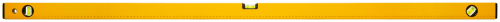 Уровень "Стайл", 3 глазка, желтый усиленный корпус, фрезер. рабочая грань, шкала, Профи 1500 мм в г. Санкт-Петербург 