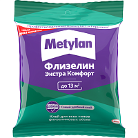 Б0059303 Клей обойный Метилан Флизелин Экстра Комфорт 90г (пакетик) Момент 