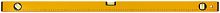 Уровень "Стайл", 3 глазка, желтый усиленный корпус, фрезер. рабочая грань, шкала, Профи 1000 мм в г. Санкт-Петербург 