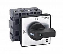 MSD63420B Выключатель-разъединитель 4п 63А IP20 с черн. рукоят. на дверцу 4 винтами SE 