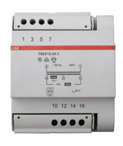 Трансформатор разделит. безоп. TS63/12-24C ABB 2CSM631043R0811 в г. Санкт-Петербург 