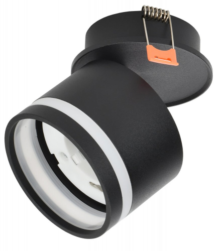LT-UVB0-4033-GX53-1-K02 Светильник 4033 встр. поворотн. GX53 черн. IEK 