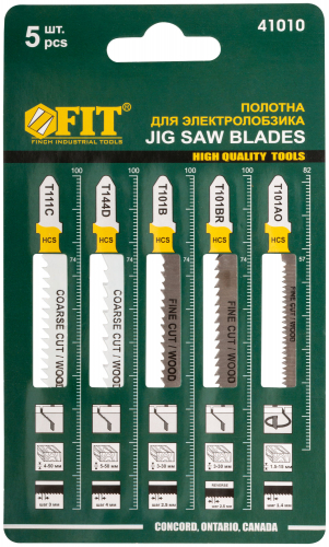 Набор полотен для электролобзика 5 шт. (T111C; T144D; T101B; T101BR; T101AO) в г. Санкт-Петербург  фото 2