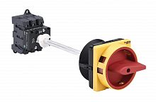 MSD32340R Выключатель-разъединитель 3п 32А IP20 с красн. выносн. рукоят. на дин-рейке/плате с замком SE 