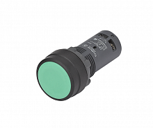 SB7NH31 Кнопка моноблочная SB7 22мм с фиксацией пластик 1НО IP65 зел. SE 