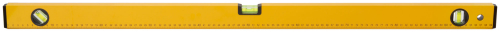 Уровень "Стайл", 3 глазка, желтый усиленный корпус, фрезер. рабочая грань, шкала, Профи 1000 мм в г. Санкт-Петербург  фото 2