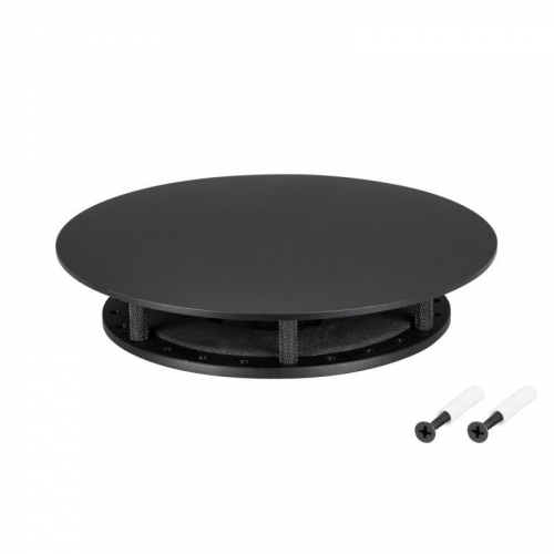 046067 Крепление MOONLIGHT-BASE-ROUND-D25-M Black металл Arlight 
