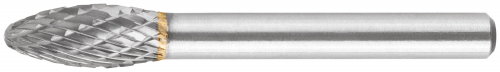Шарошка карбидная, штифт 6 мм, тип "H", эллипсоидная  8х20х65 мм 36623 в г. Санкт-Петербург 