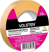 10290 Изолента V02-7Y-13х15-10 0.13х15мм (рул.10м) желт. Volsten 