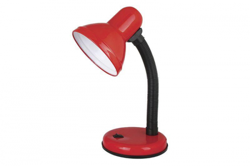 12358 Светильник UF-301 С04 настол. 230В 60Вт красн. Ultraflash 
