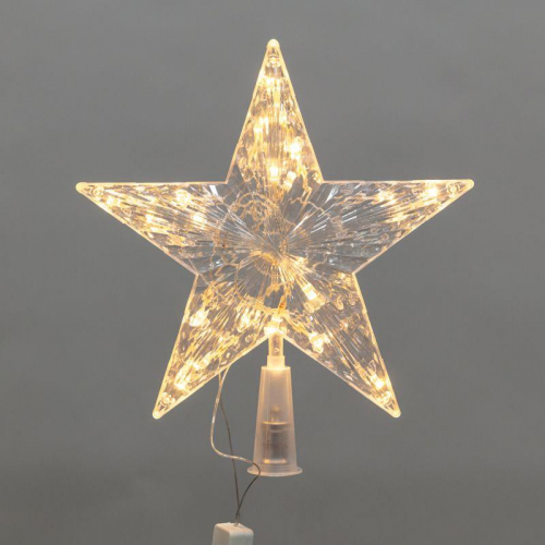 Фигура светодиодная "Звезда" 22см LED тепл. бел. 230В IP20 на елку постоян. свечение Neon-Night 501-006 в г. Санкт-Петербург 