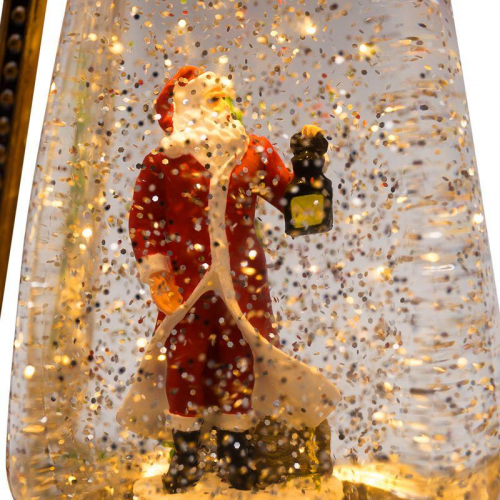 Фонарь декоративный с эффектом снегопада и подсветкой "Санта Клаус" тепл. бел. NEON-NIGHT 501-066 в г. Санкт-Петербург  фото 2