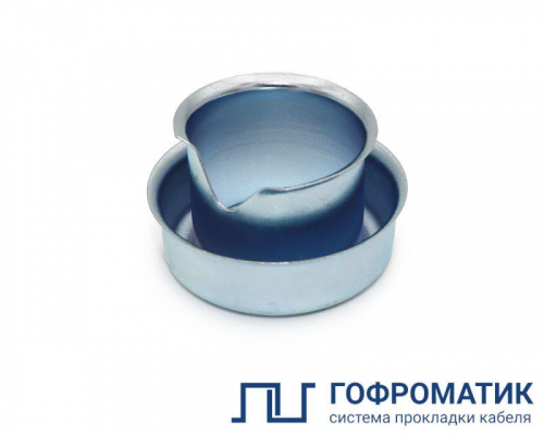 zeta41014 Оконцеватель для металлорукава 32мм ГОФРОМАТИК 