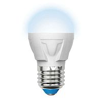 UL-00002418 Лампа светодиодная LED-G45 7W/NW/E27 /FR PLP01WH Яркая 7Вт шар матовая 4000К нейтр. бел. E27 (упак. картон) Uniel 