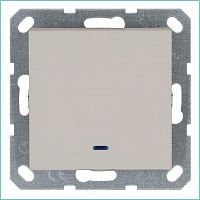 G3011NT Выключатель 1-кл. 10А IP20 с подсветкой механизм тауп Jasmart 