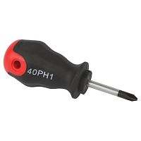 Б0055839 Отвертка PH 1х40мм крестовая двухкомпонентн. рукоятка ЭРА 