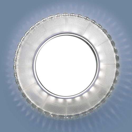 Встраиваемый светильник Elektrostandard 3035 GX53 SL/WH зеркальный/белый a047764 в г. Санкт-Петербург  фото 3