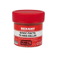 09-3691 Флюс для пайки паста TR-RMA KELLER 20 мл банка Rexant 
