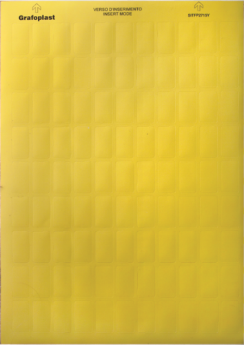 Табличка маркировочная 27х15 желт. (уп.990шт) DKC SITFP2715Y в г. Санкт-Петербург 