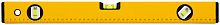 Уровень "Стайл", 3 глазка, желтый усиленный корпус, фрезер. рабочая грань, шкала, Профи  500 мм в г. Санкт-Петербург 