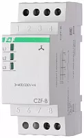 Реле контроля фаз CZF-B (3х400/230+N 8А 1перекл. IP20 монтаж на DIN-рейке) F&F EA04.001.002 в г. Санкт-Петербург 